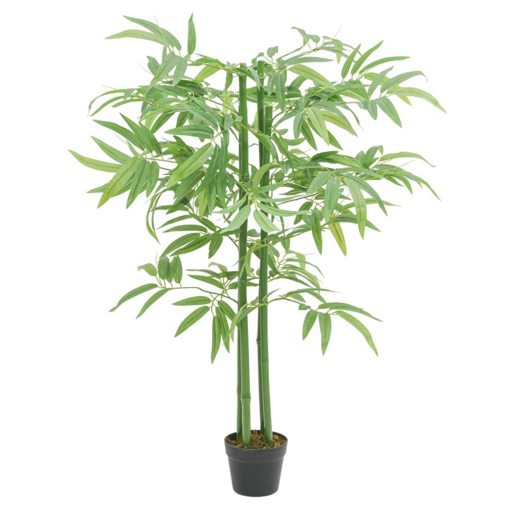 Vidaxl - Bambou artificiel 384 feuilles 120 cm vert - Image 1