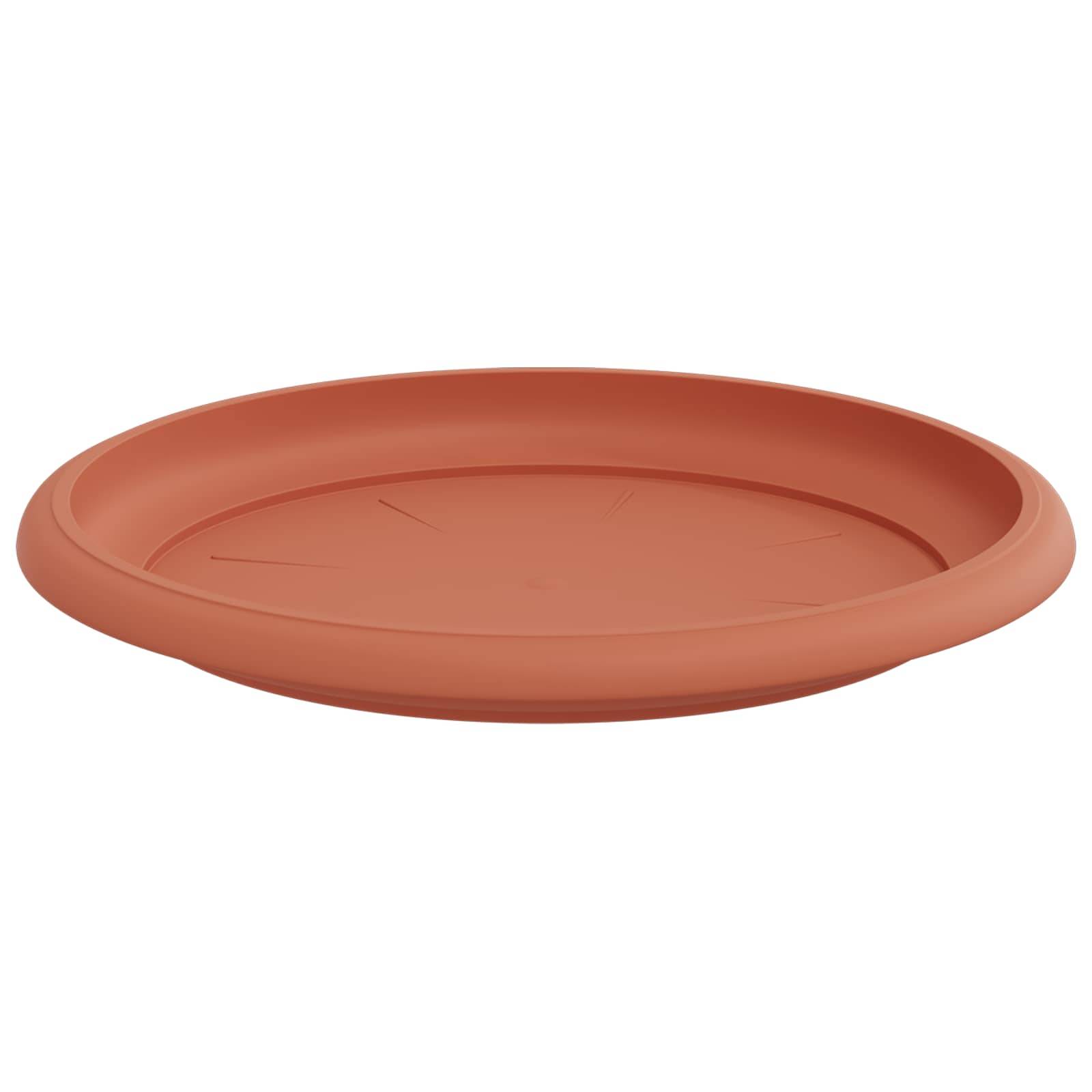 Pots de plantes 6 pcs | Bac à fleurs Rouge brique Ø 26 x 21.5 cm Plastique - Image 7