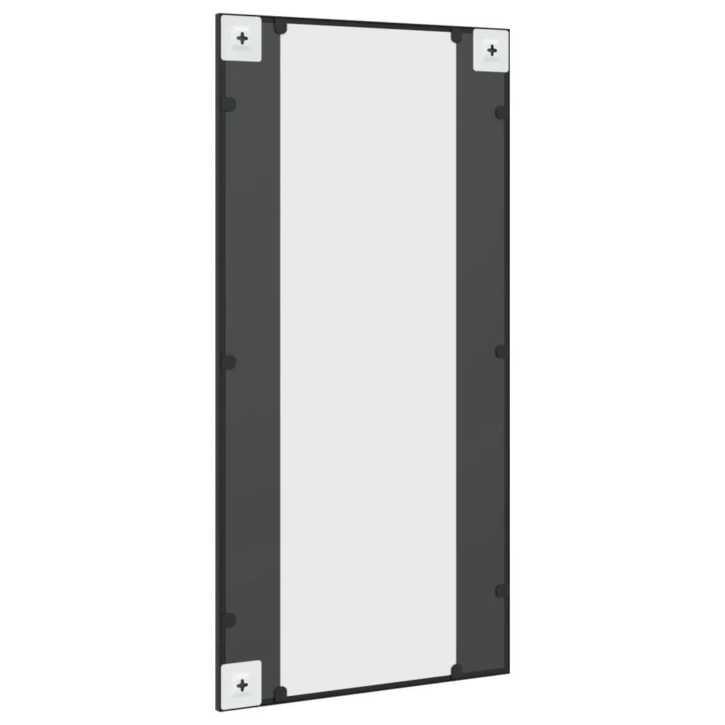 Maison Chic - Miroir mural - Miroir décoratif noir 50x100 cm rectangulaire fer - Image 5