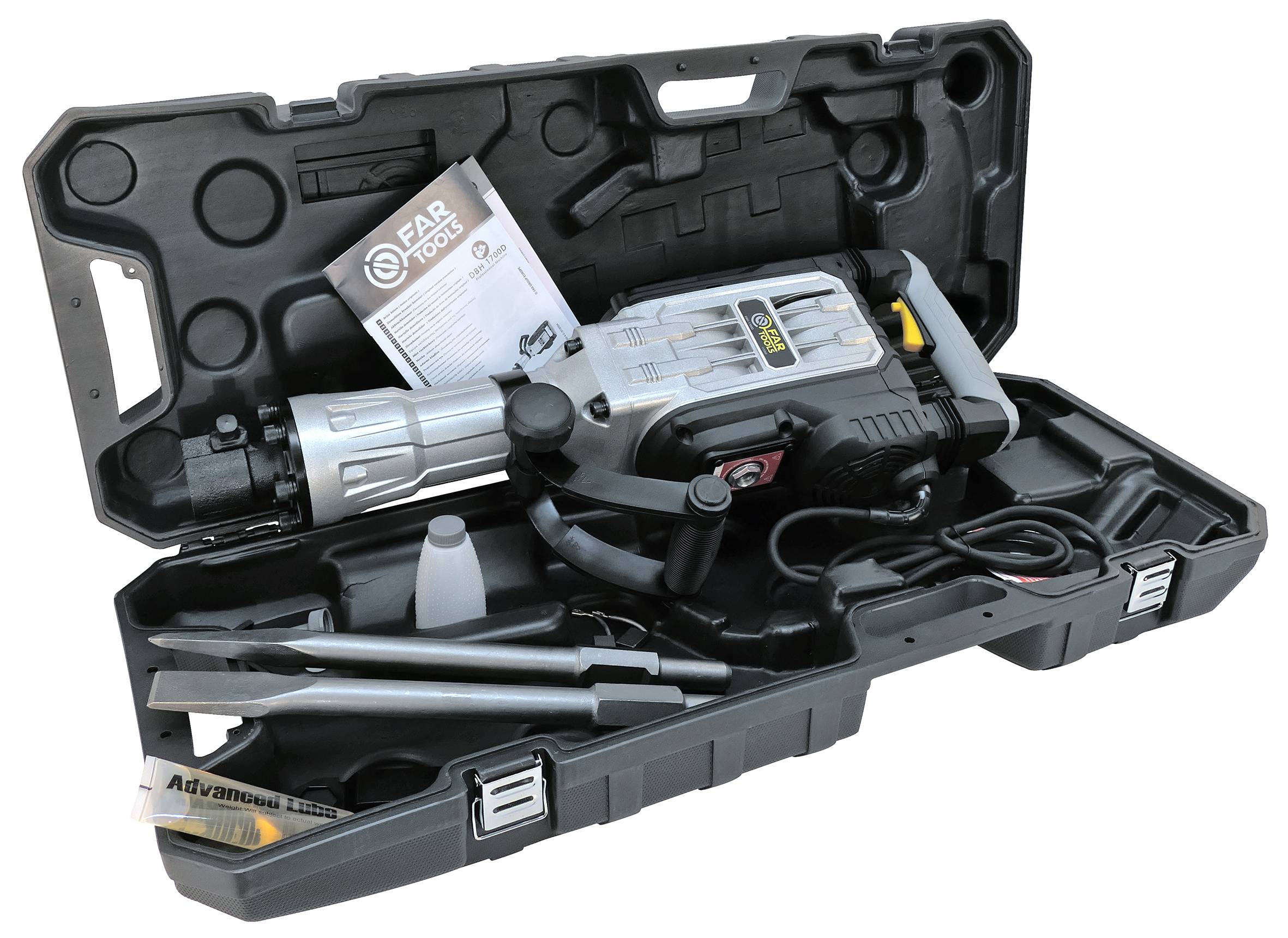 Marteau démolisseur/piqueur 1700W 60Joules HEX30 FARTOOLS - Imagen 5
