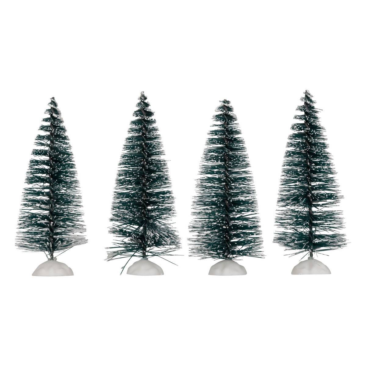 Feeric Christmas - Lot de 4 accessoires village sapin assorti - Feeric Lights & Christmas - Image 1
