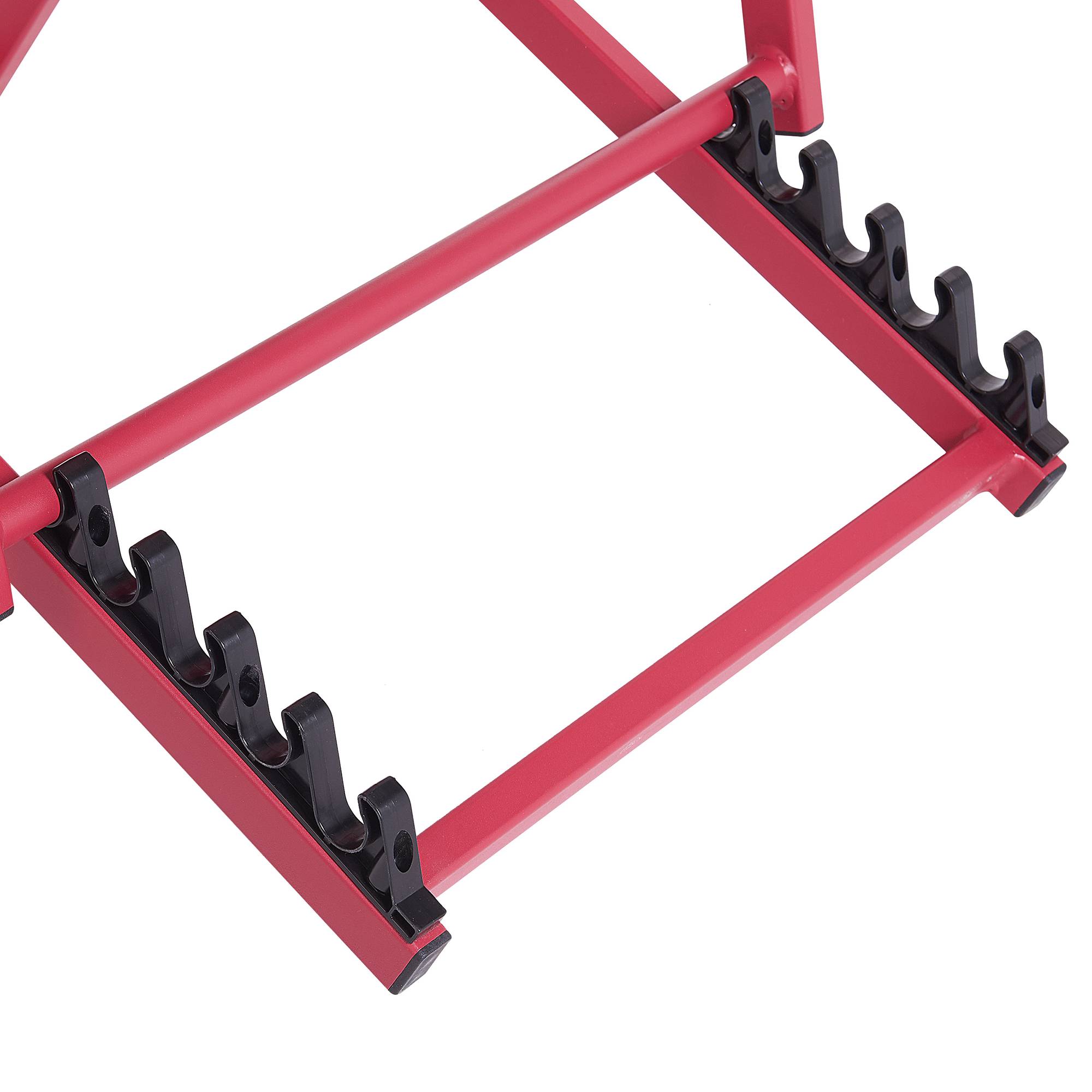 Beliani - Transat de Plage Jardin ou Terrasse Pliable en Aluminium Rouge Résistant et Durable Design Léger Intemporel et Moderne Locri Beliani - Imagen 7