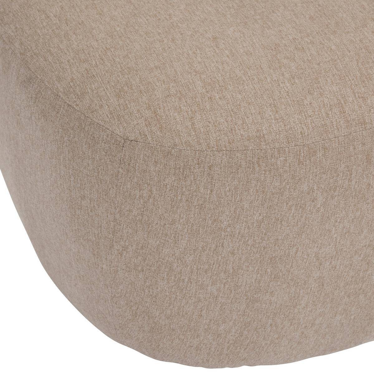 Atmosphera - Chauffeuse "Leone" beige - Atmosphera Créateur d'intérieur - Imagen 3