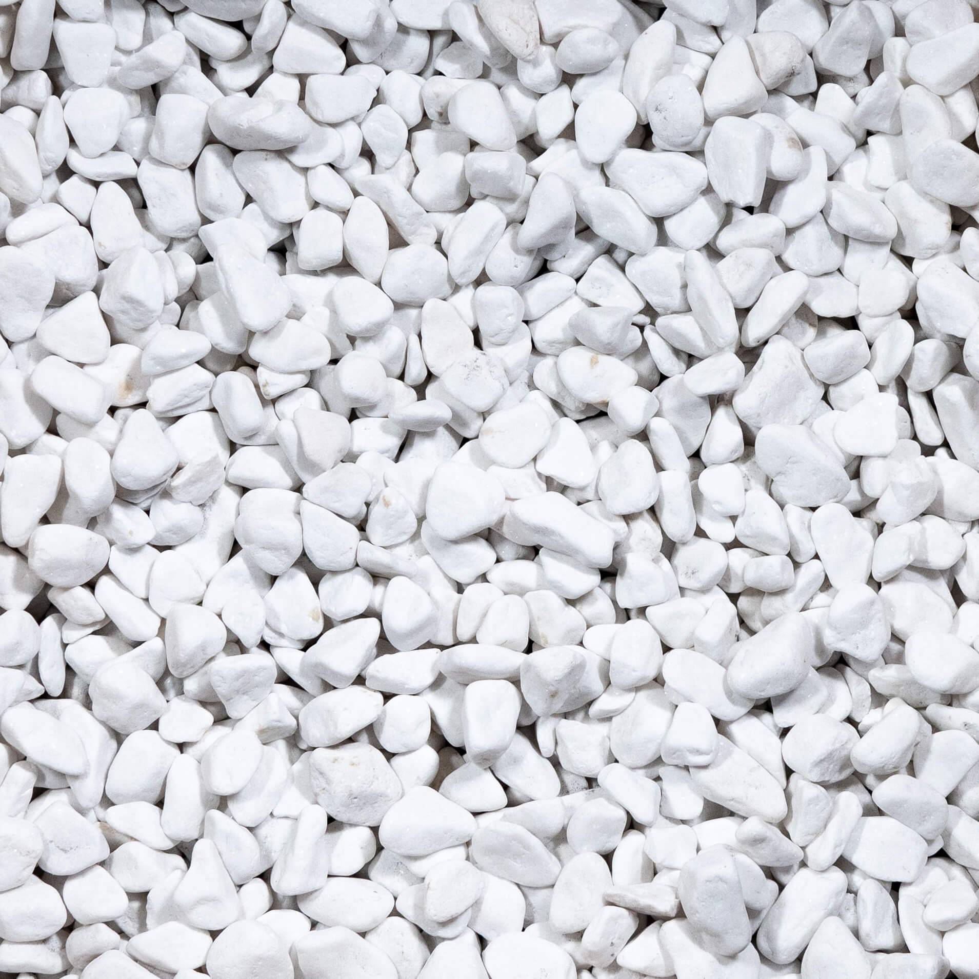 RO'MA Nature - Galet Blanc Pur 16-25 mm - Big Bag 500 kg (7,5 m²) - RO'MA NATURE - Image 1