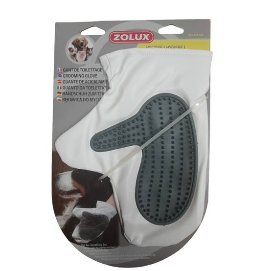 Zolux - Gant de toilettage chiens et chat pour chien couleur aléatoire - Image 2