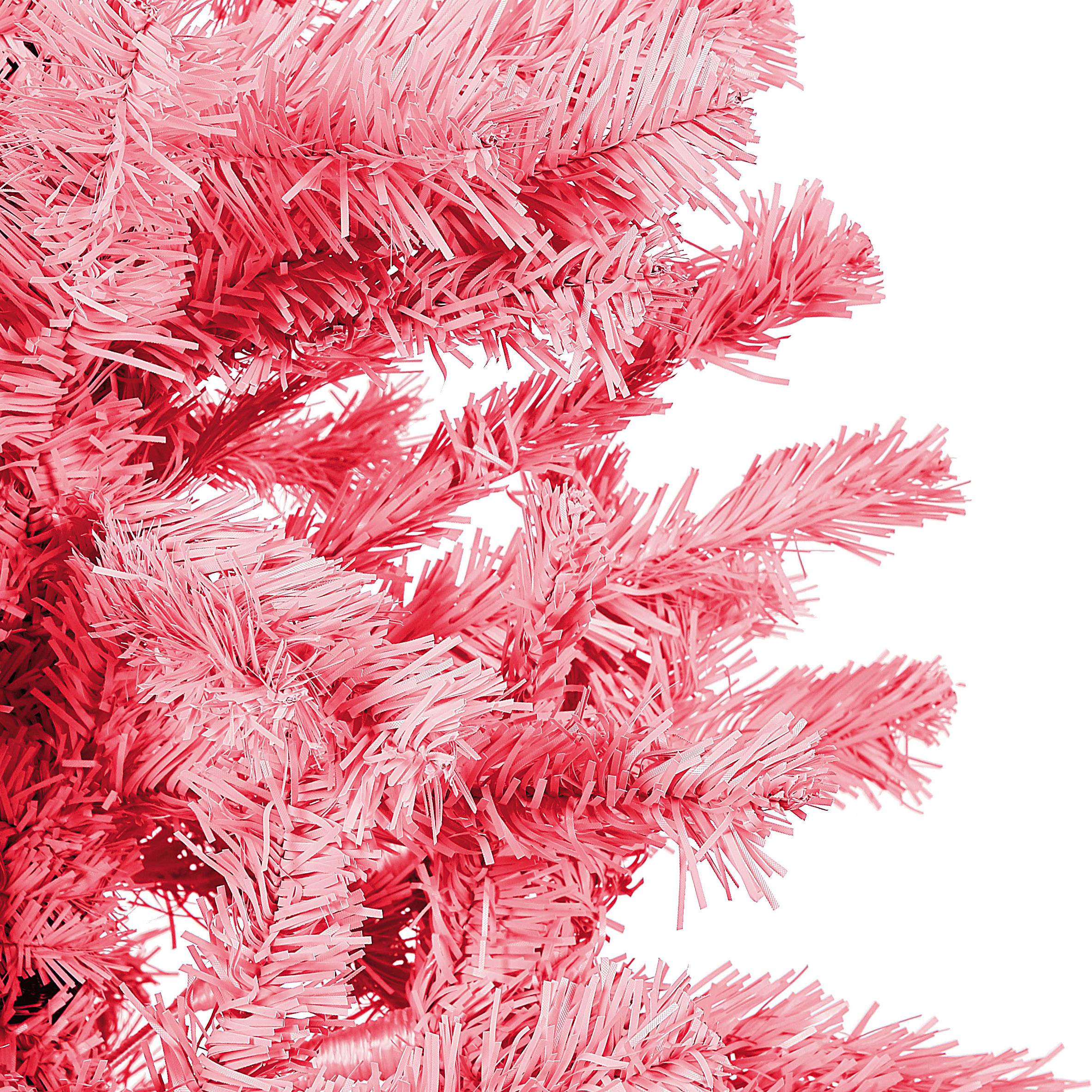 Beliani - Sapin de Noël PVC Rose FARNHAM - Beliani - Imagen 4