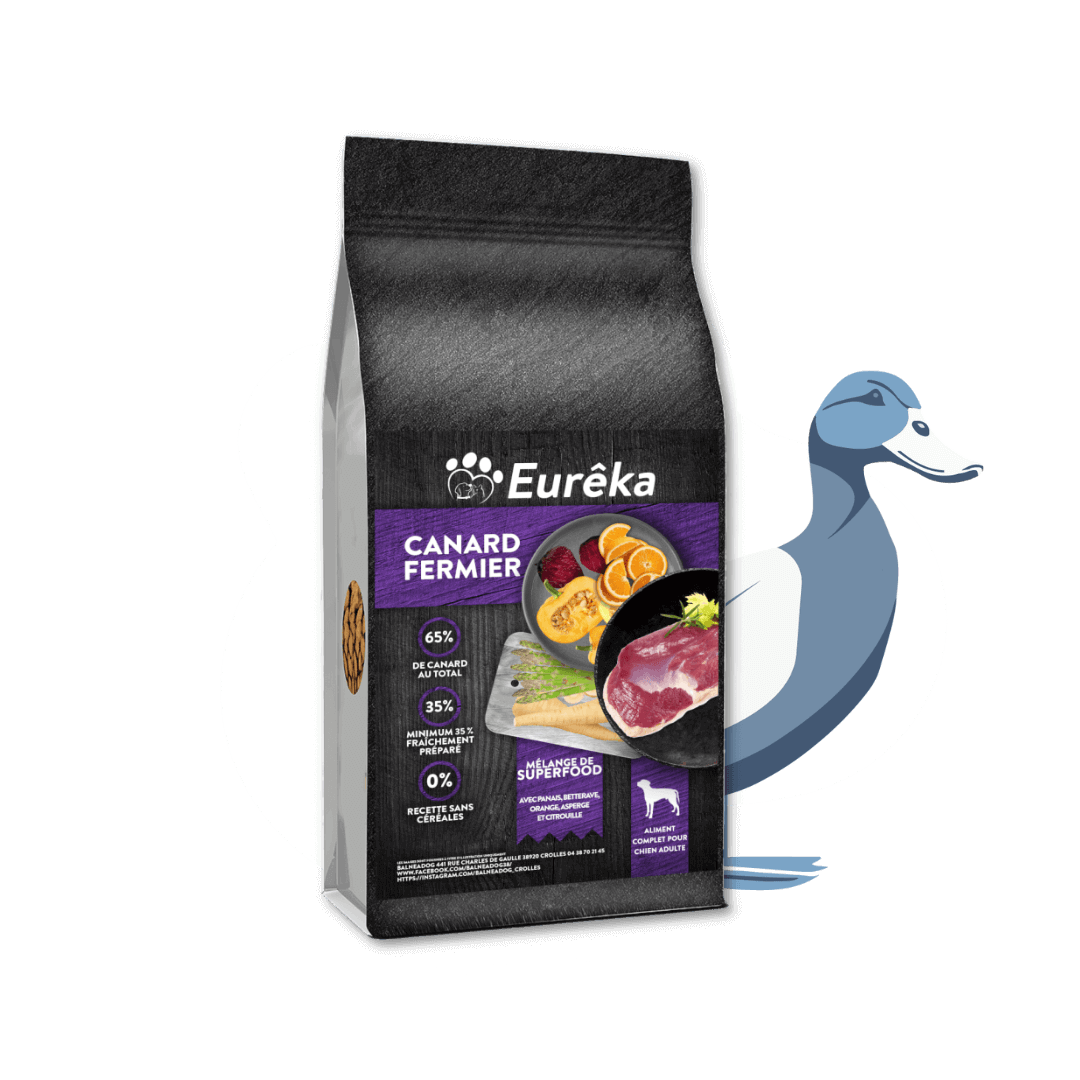 Croquettes chien adulte holistic sans céréales - Canard Fermier - 12 Kg - Image 1