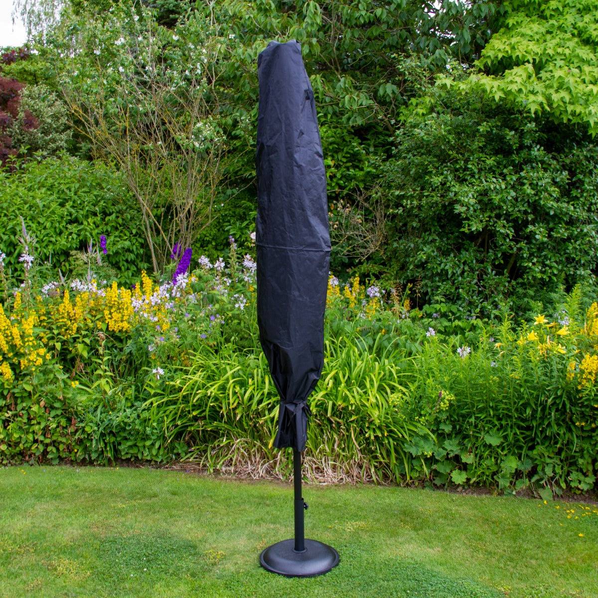 Monstershop - Parasol Vert 270 cm avec 32 LED's Intégrés - Imagen 5