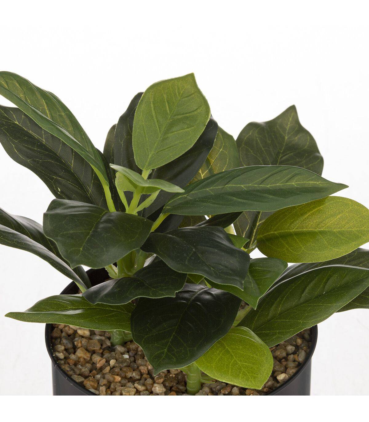 Atmosphera - Plante artificielle Pot en métal H 20 cm - Imagen 3