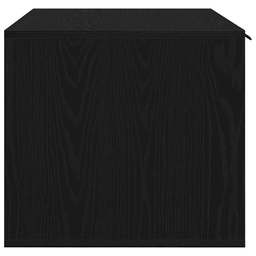 Vidaxl - Bac à litière pour chat Chêne noir 80 x 50 x 45 cm Bois d'ingénierie vidaXL 865987 - Image 8