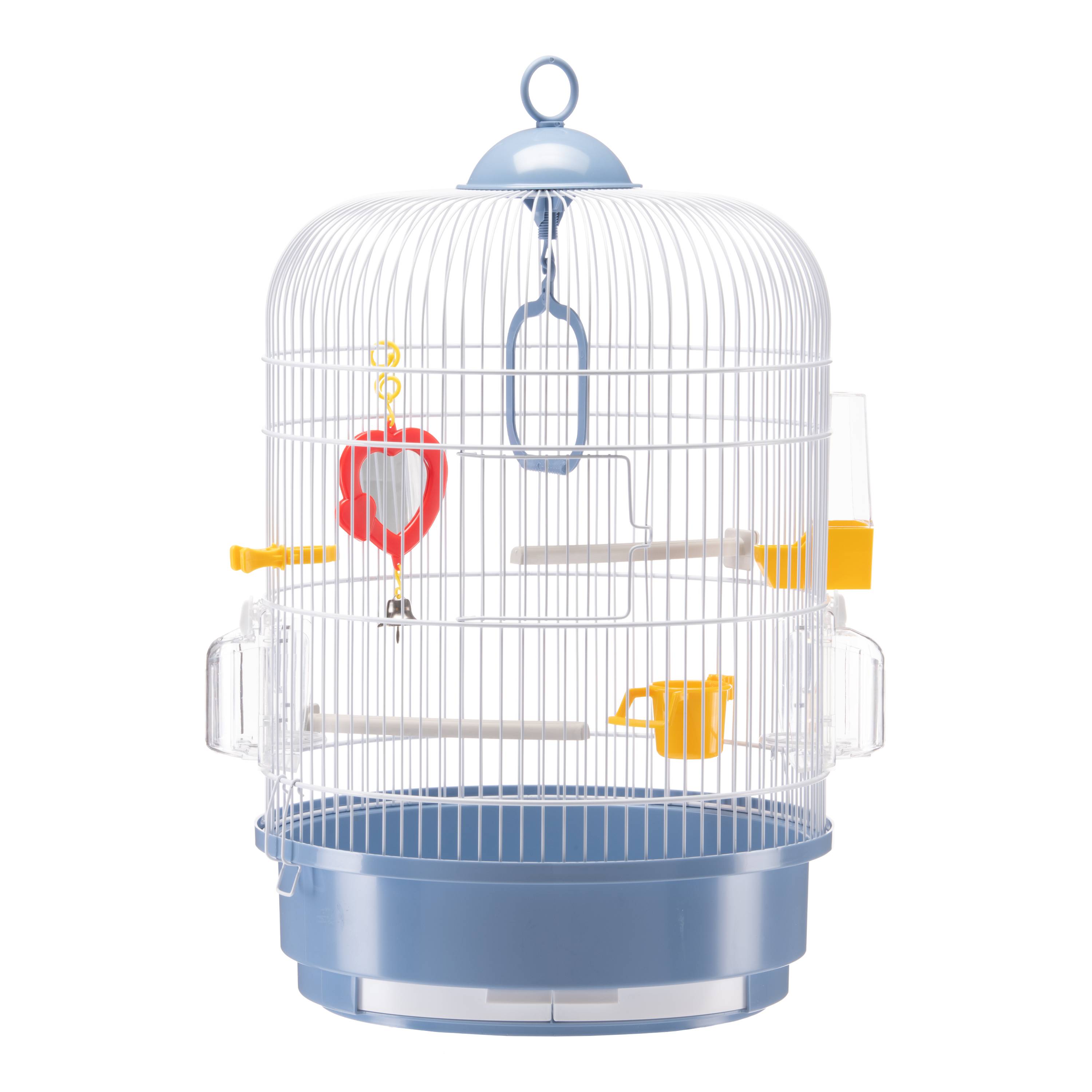 Ferplast - Ferplast Cage à Oiseaux REGINA Cage pour Oiseaux, Canaris, Perruches Ondulées, en Métal, Accessoires inclus Mangeoires rotatives Perchoirs, 32,5 x - Imagen 3