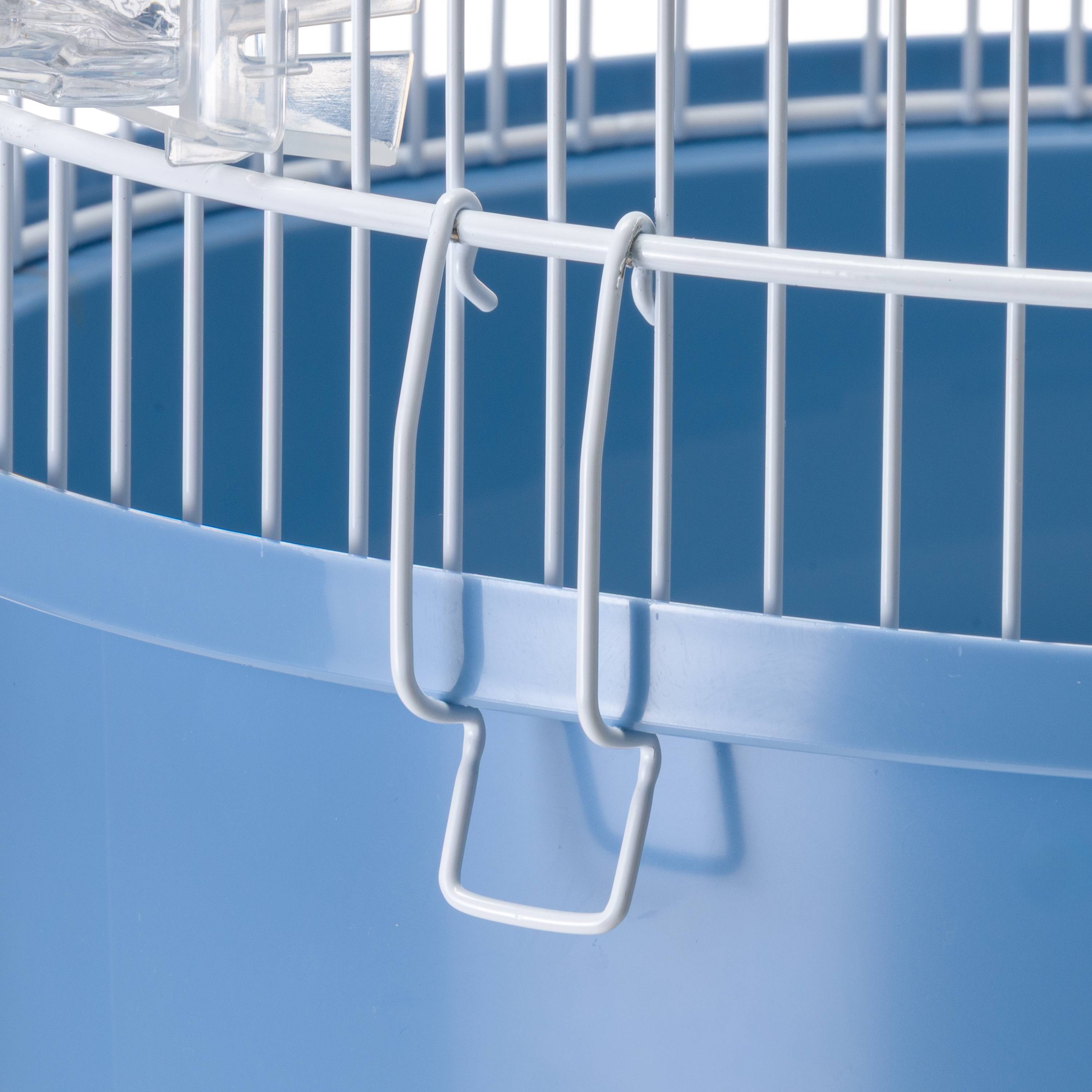 Ferplast - Ferplast Cage à Oiseaux REGINA Cage pour Oiseaux, Canaris, Perruches Ondulées, en Métal, Accessoires inclus Mangeoires rotatives Perchoirs, 32,5 x - Imagen 9