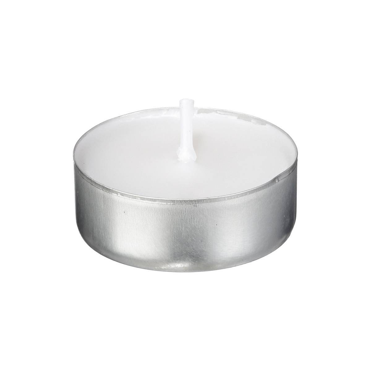Atmosphera - Lot de 50 bougies "Many" blanc 11g - Atmosphera Créateur d'intérieur - Image 2