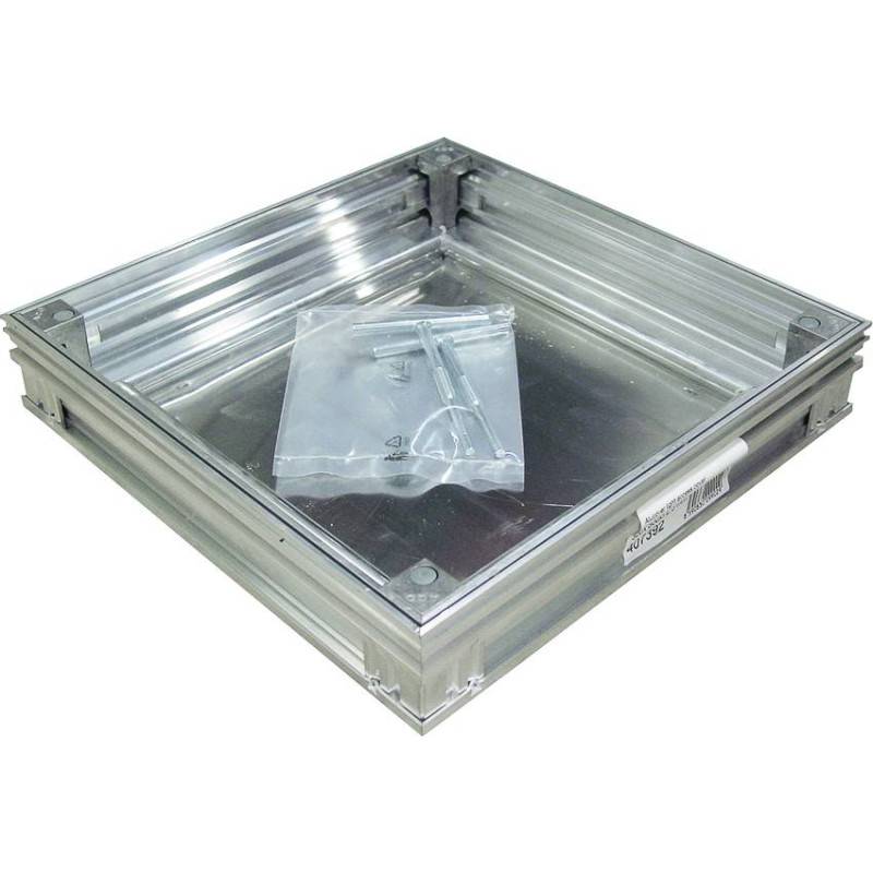 Alucover Light/Light Low - Couvercle à carreler étanche - ACO -   40 x 40 cm 72,5 mm - Image 2
