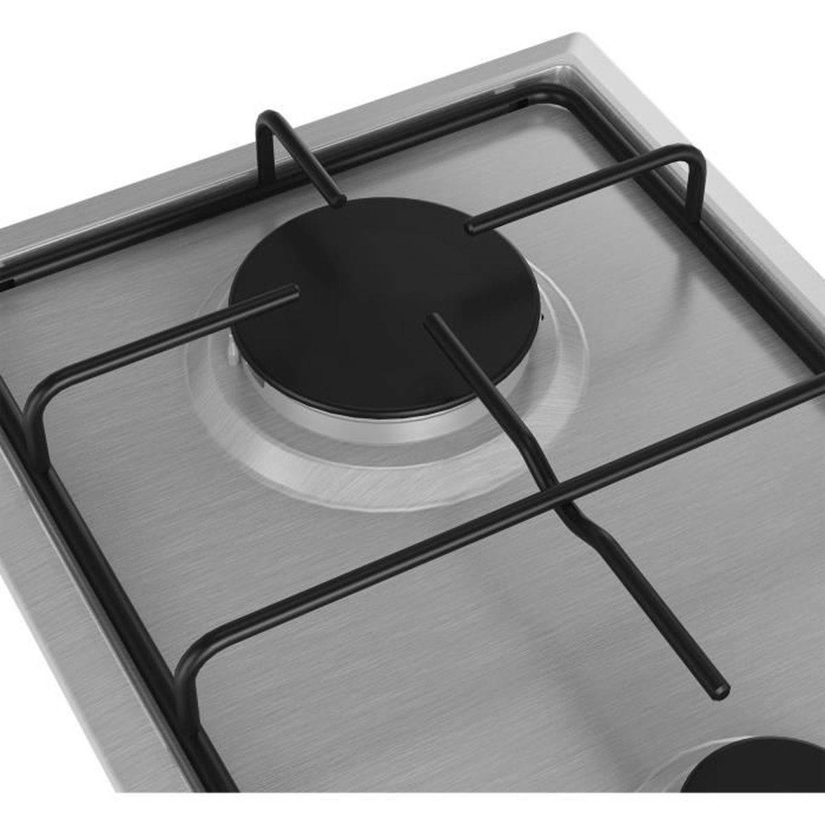 Beko - Domino gaz 30cm 2 feux inox HDCG32220FX Beko - Image 6