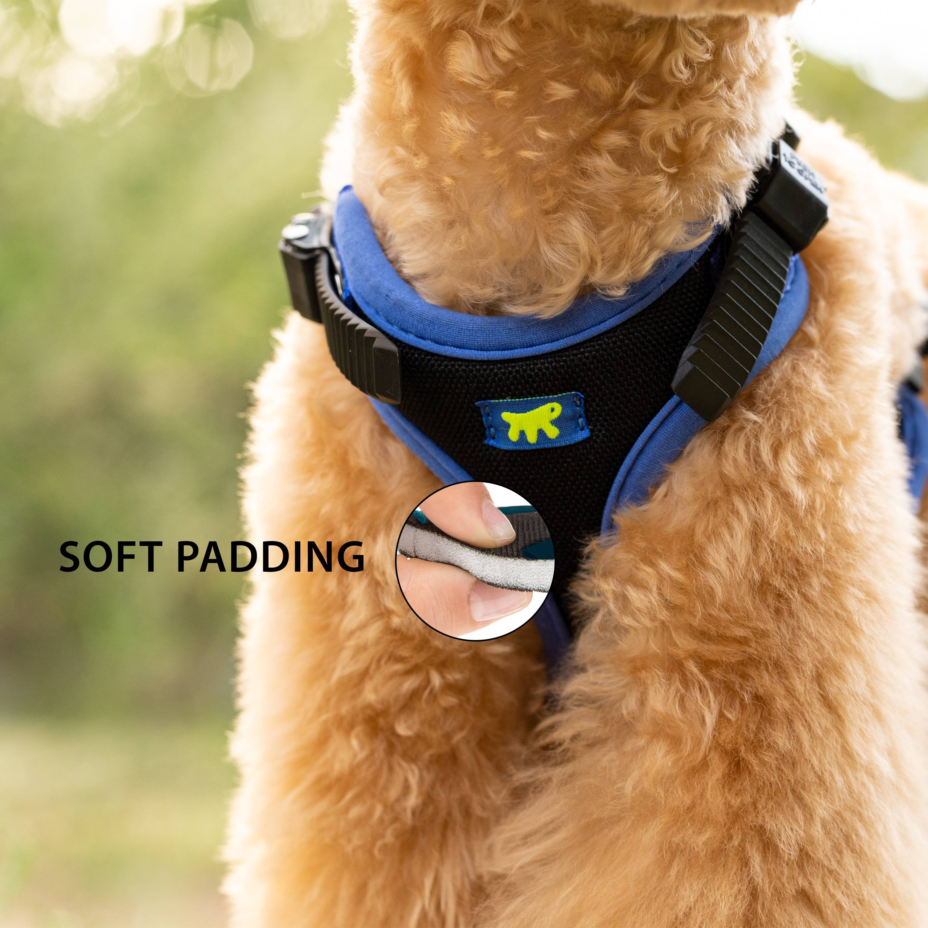 Ferplast - Ferplast Harnais pour chien grande taille ERGOCOMFORT EXTRA LARGE, Harnais pour chien réglable, Confortable, Rembourré, Fermeture double - Imagen 7