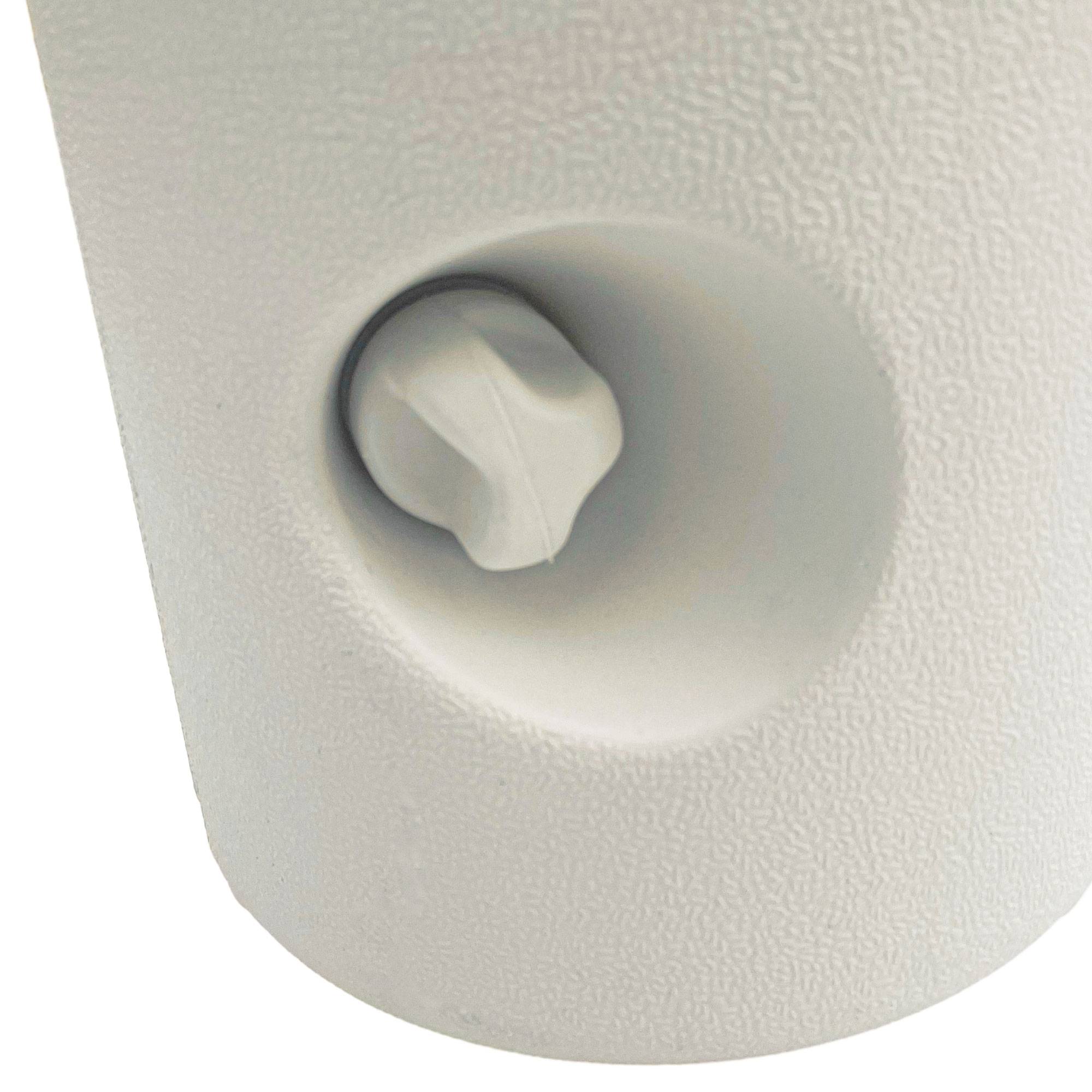 Outsunny - Lot 4 pieds de tonnelle pop-up remplissage eau/sable avec vis sécurité pour pavillon HDPE blanc - Outsunny - Imagen 9