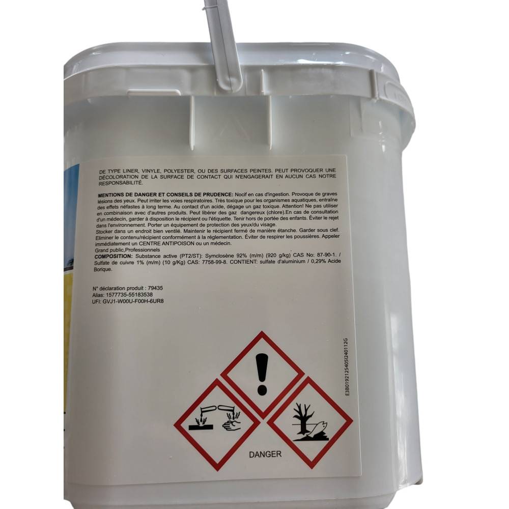 AquaPure - Chlore multi-actions - 5 kg - Imagen 2