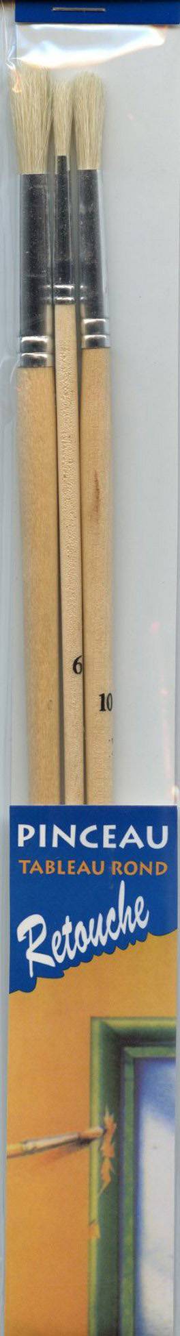 Nespoli - Lot de pinceaux pour peinture meuble, porte ou volet, NESPOLI - Image 2