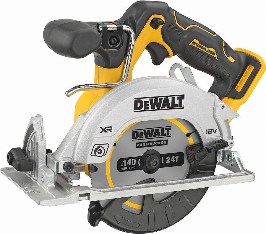 Dewalt - Scie circulaire DEWALT Ø140 mm XR 12V Brushless - Sans batterie, ni chargeur - DCS512N-XJ