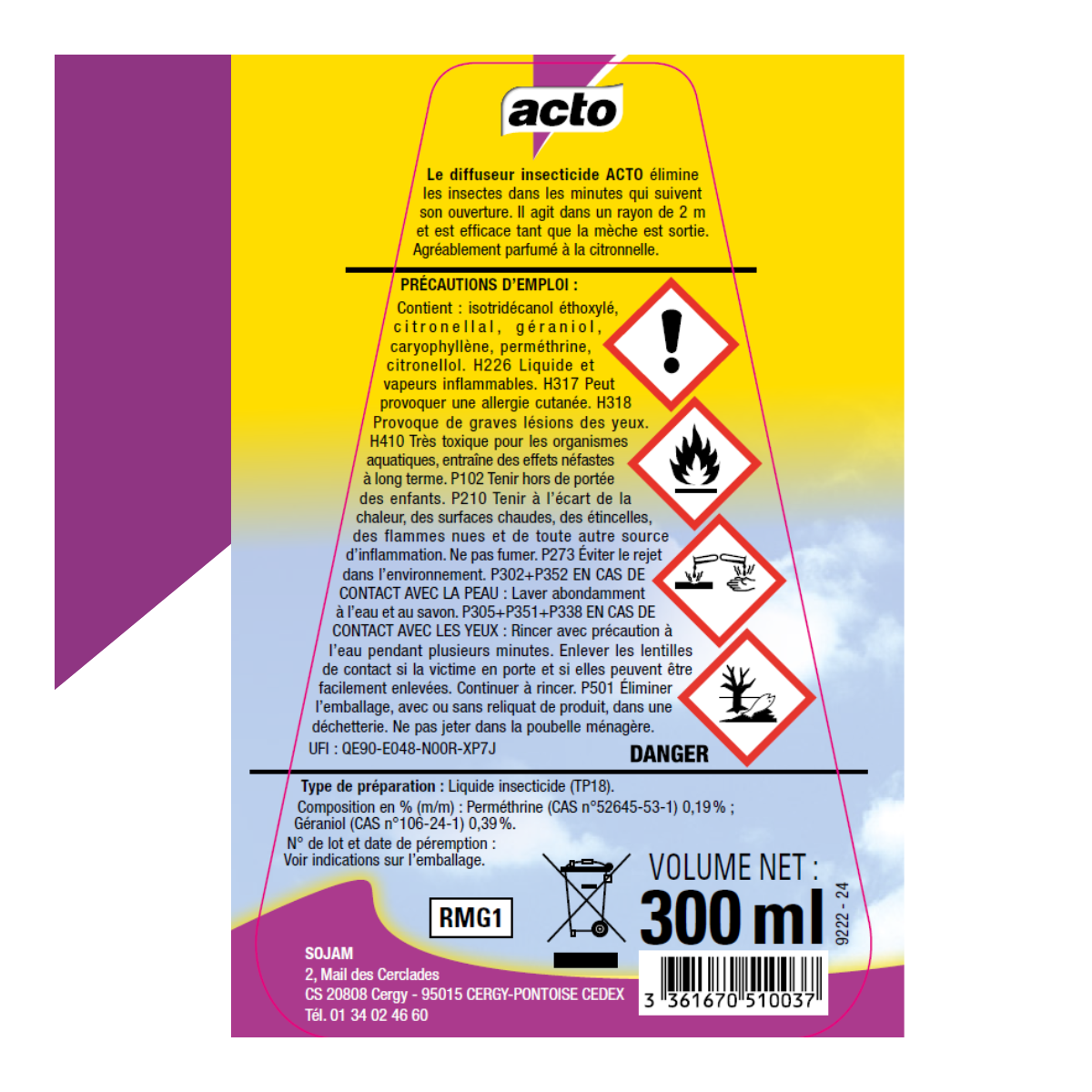 Acto - Acto Diffuseur Insecticide : efficacité et fabrication française - Image 3