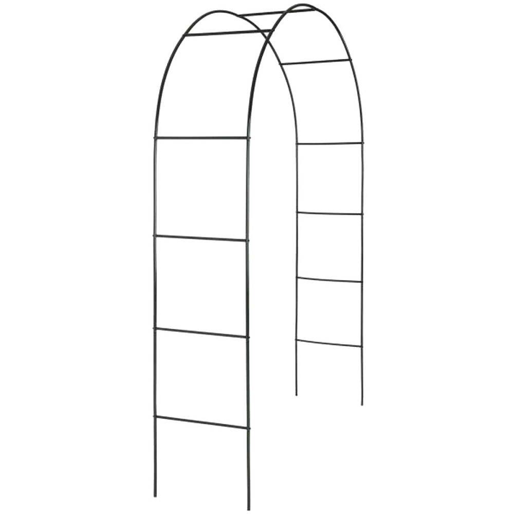 Gardman - Arche déco en fer noir Atea (Lot de 2) Gardman - Imagen 4