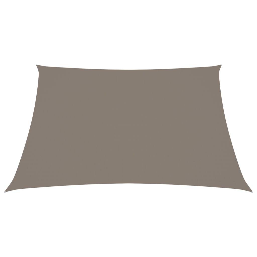 Helloshop26 - Voile toile d'ombrage parasol tissu oxford carré 2 x 2 m taupe - Imagen 2
