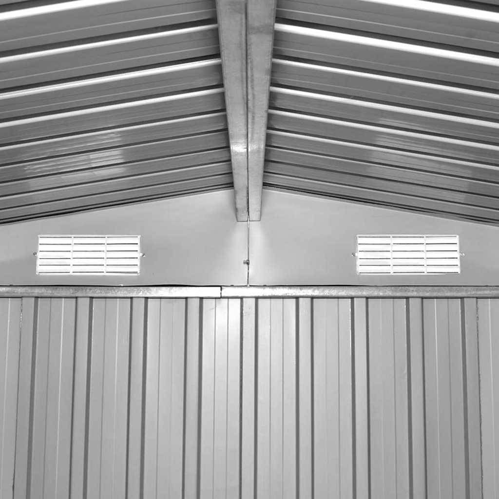 Vidaxl - Abri de jardin 257x298x178 cm Métal Anthracite vidaXL 143342 - Image 6