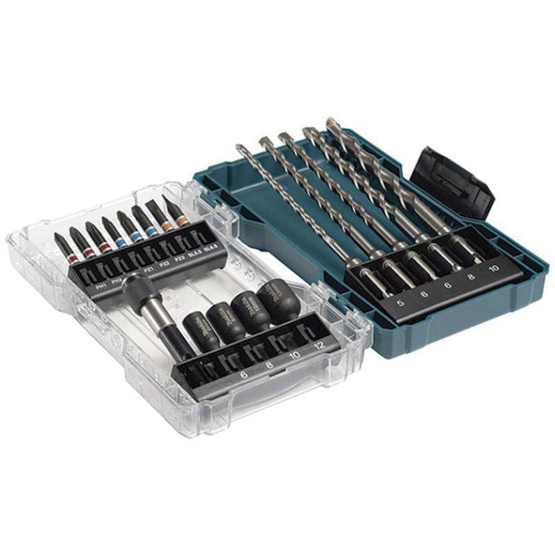Makita - Coffret d'embouts et forets MAKITA  E-07026 SDS-PLUS (18 pièces) Makita