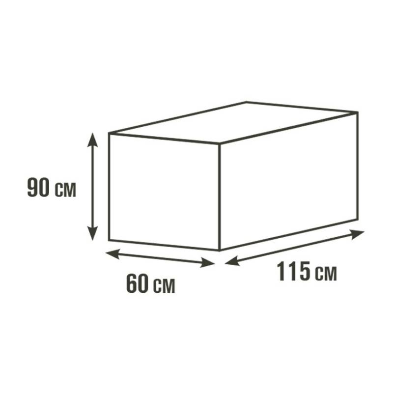 Brasero - Housse de protection pour plancha LOLA - BRASERO - Spéciale planchas LOLA - Taille sur-mesure 115 x 60 x 90 cm - Imagen 2
