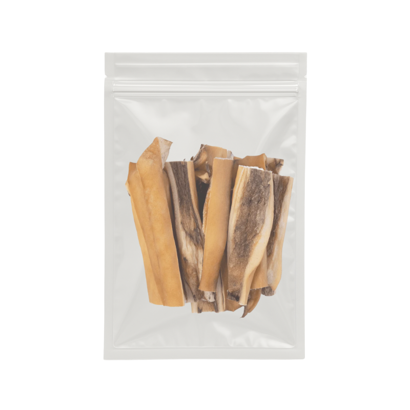 Peaux de bœuf naturelles pour chiens – Snacks à mâcher, favorisent l’hygiène dentaire, 100% digestibles - Image 2