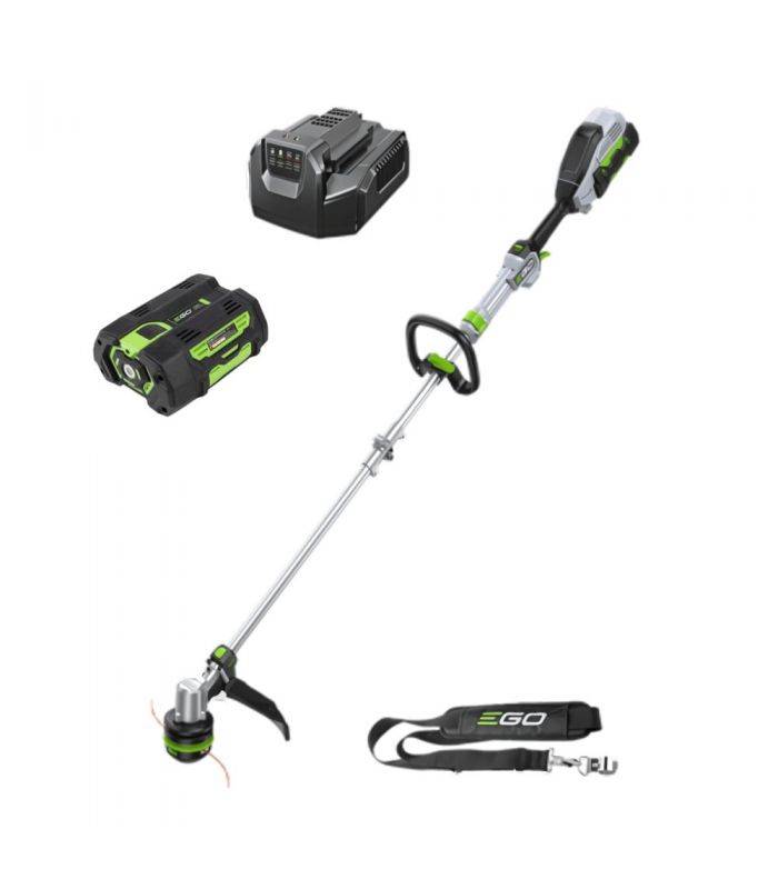 Coupe-bordure sans fil 56V, 38 cm, pack batterie 2,5Ah, bras télescopique - EGO ST1511E-T - Image 1