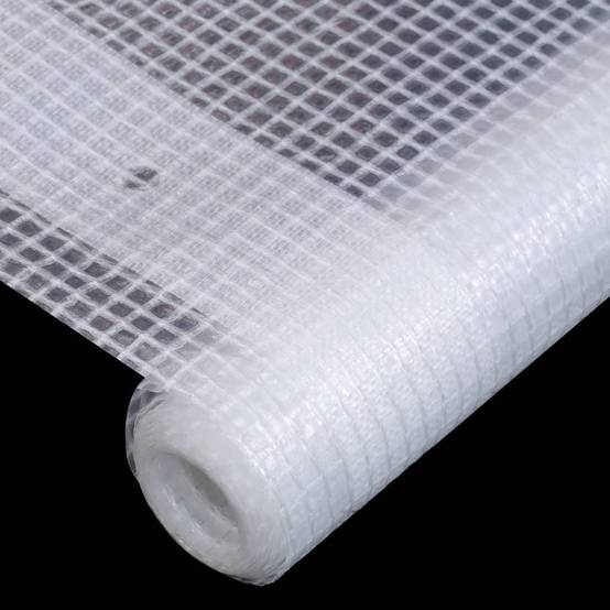 Lot de 2 Bâches de Protection Leno PEHD 260g/m² pour Tunnel de Forçage Serre Blanc 2x4 m – ComfortXL Outdoor Living - Image 5