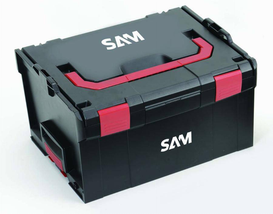 Caisse de rangement plastique transportable 253mm SAM - BOX5X