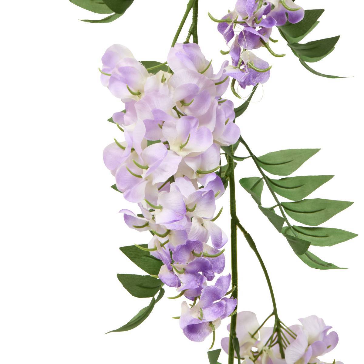 Atmosphera - Guirlande Glycine Artificielle Phoebe L20xP10xH178 cm - Atmosphera Créateur d'intérieur - Image 2