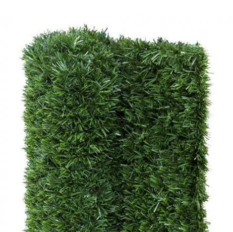 James Grass - France Green - Haie artificielle Square Deluxe - Long 36 m, Hauteur 1 m