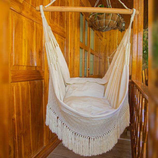 Hamac Del Sol - Hamac Chaise Blanca XL Blanc- Hamac del Sol - Image 2