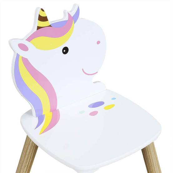 Ensemble Table et 2 Chaises Enfant Motif Licorne - UNICORN - Image 5