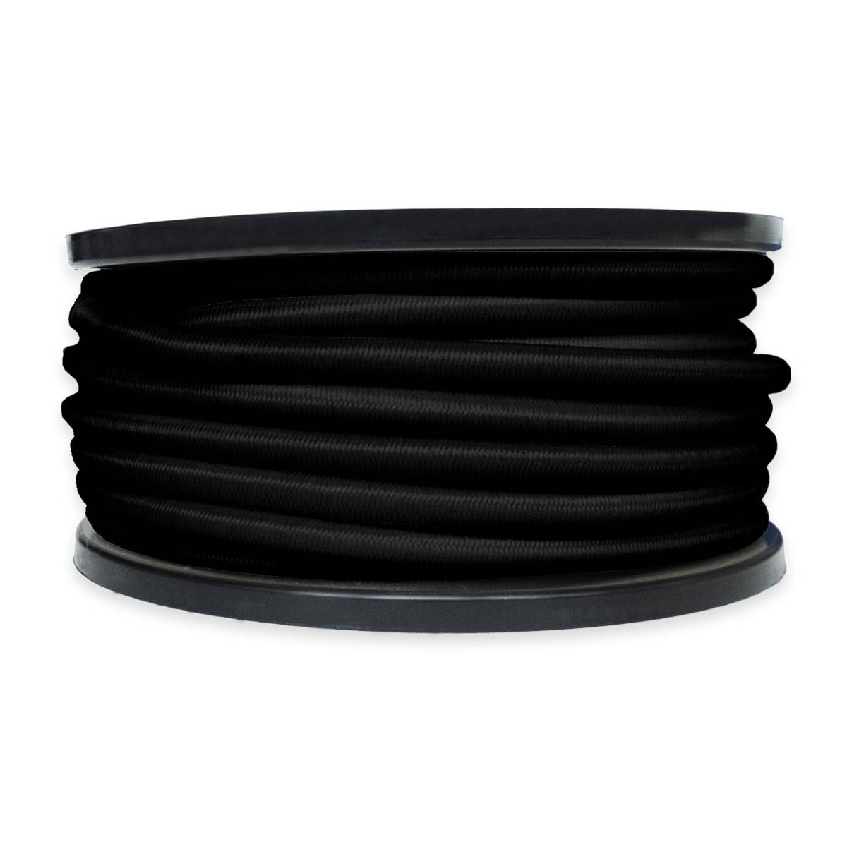 Sandow élastique Noir 25 mètres 9SW - Qualité PRO - Tendeur pour bâche de diamètre 9 mm TECPLAST - Image 7