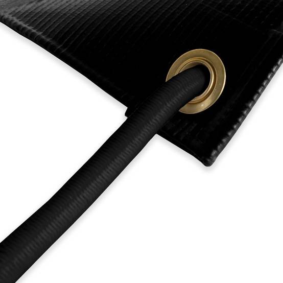 Sandow élastique Noir 25 mètres 9SW - Qualité PRO - Tendeur pour bâche de diamètre 9 mm TECPLAST - Image 4