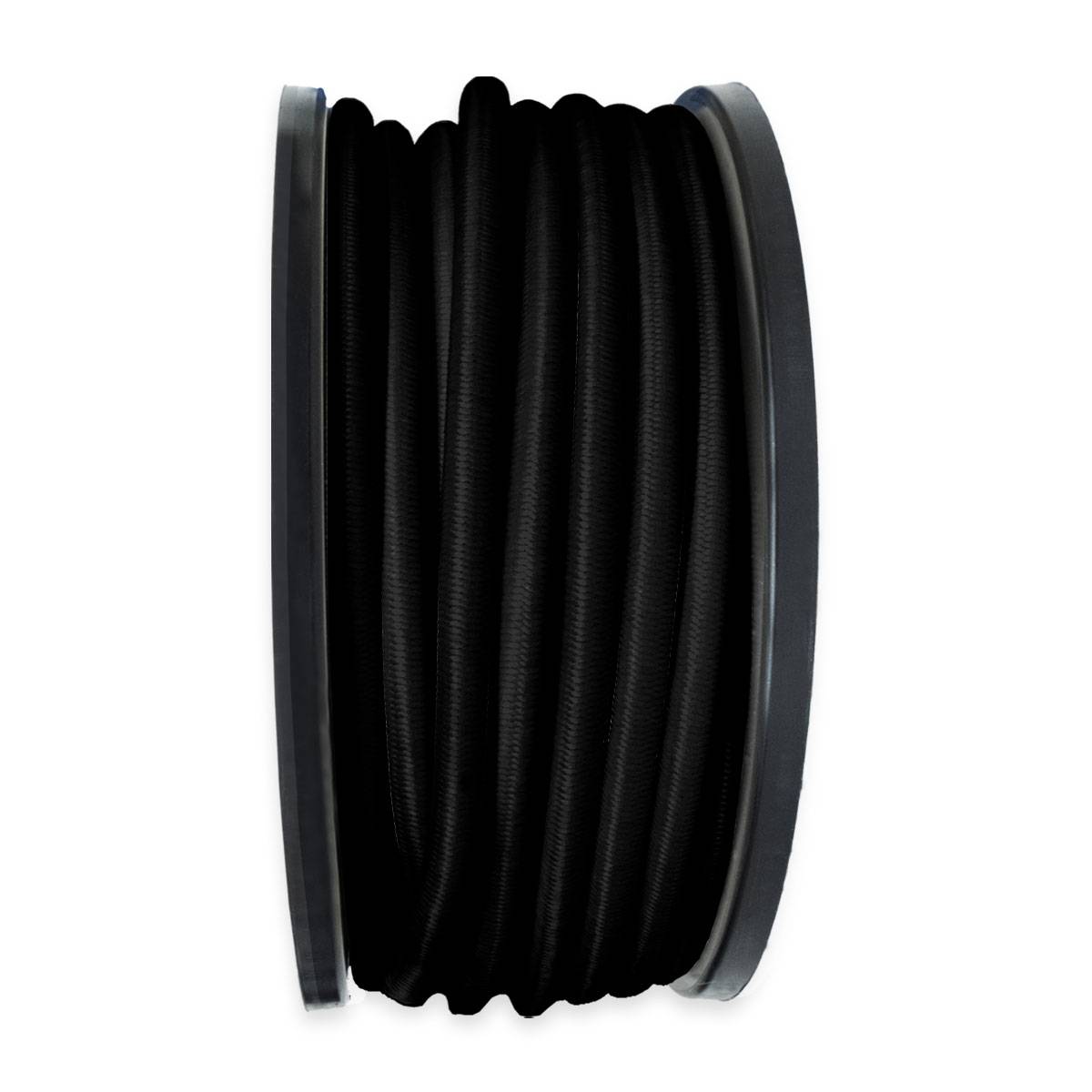 Sandow élastique Noir 25 mètres 9SW - Qualité PRO - Tendeur pour bâche de diamètre 9 mm TECPLAST - Image 6