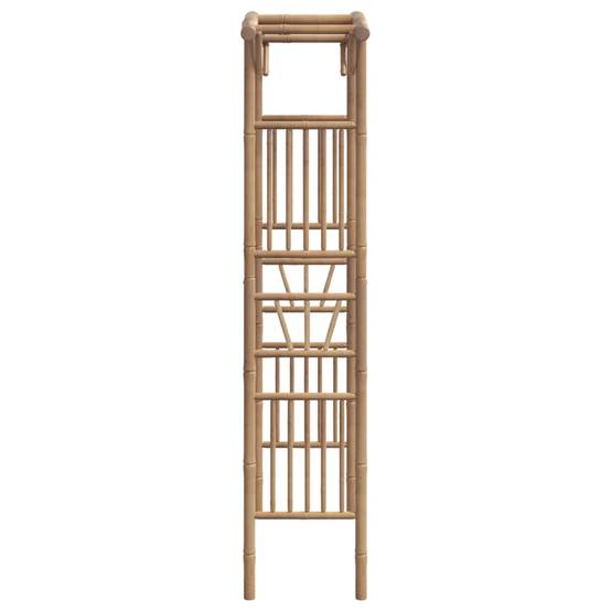 Arche Rosiers Bambou Naturel Tonnelle Jardin Style Rustique Résistant Intempéries 118cm - ComfortXL Outdoor Living - Image 5