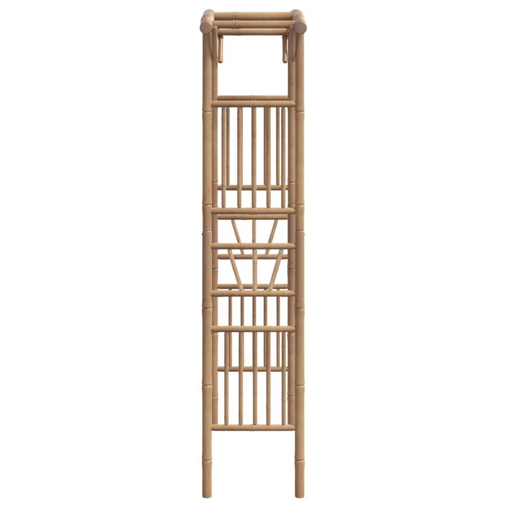 Arche Rosiers Bambou Naturel Tonnelle Jardin Style Rustique Résistant Intempéries 118cm - ComfortXL Outdoor Living - Image 5