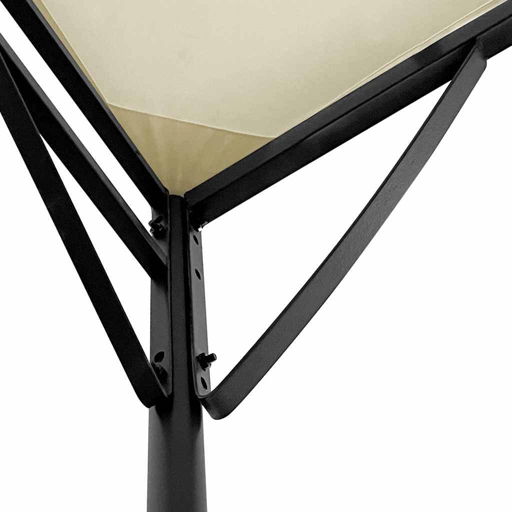 Store banne | Auvent crème 4x3 m 180 g/m² tissu et acier Maison Chic - Image 8