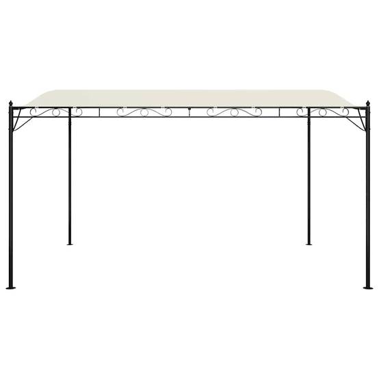 Store banne | Auvent crème 4x3 m 180 g/m² tissu et acier Maison Chic - Image 4