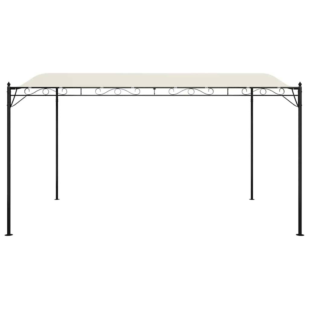 Store banne | Auvent crème 4x3 m 180 g/m² tissu et acier Maison Chic - Image 4