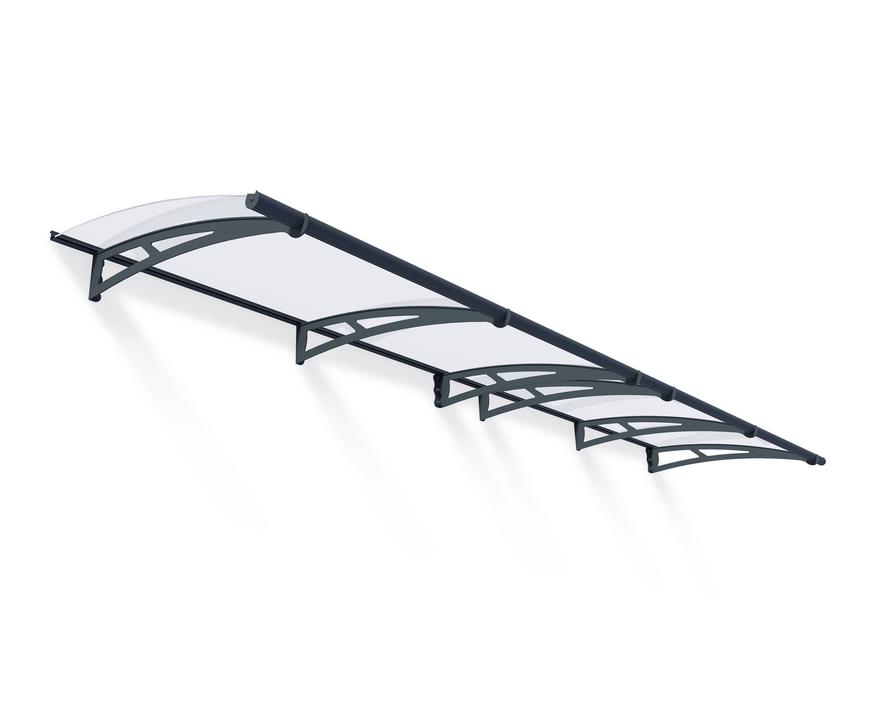 Canopia by Palram - Canopia Marquise de porte Aquila Gris 412 X 91.5 - Imagen 1