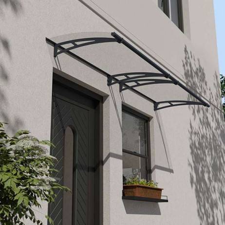Canopia by Palram - Canopia Marquise de porte Aquila Gris 412 X 91.5 - Imagen 8