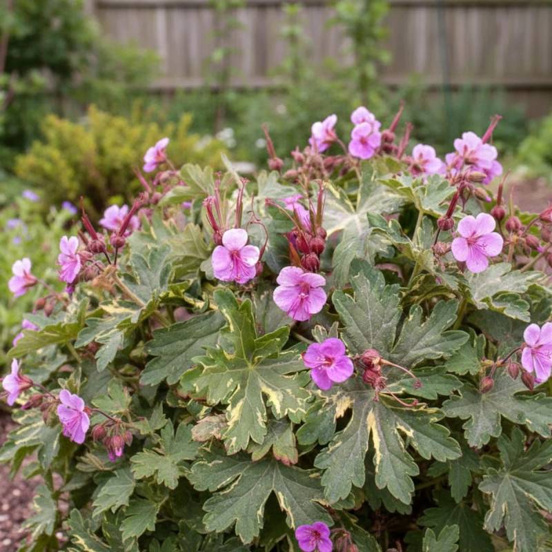 Géranium vivace Jördis à fleurs Rose/ - feuillage Persistant - Godet - 5/20 cm