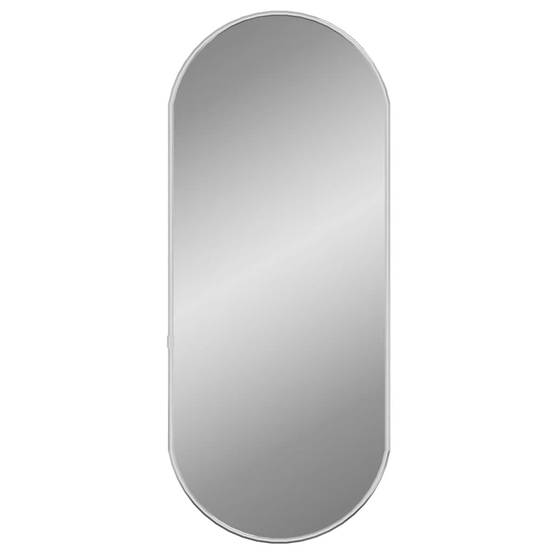 Maison Chic - Miroir mural Argenté 60x25 cm Ovale Maison Chic - Image 1
